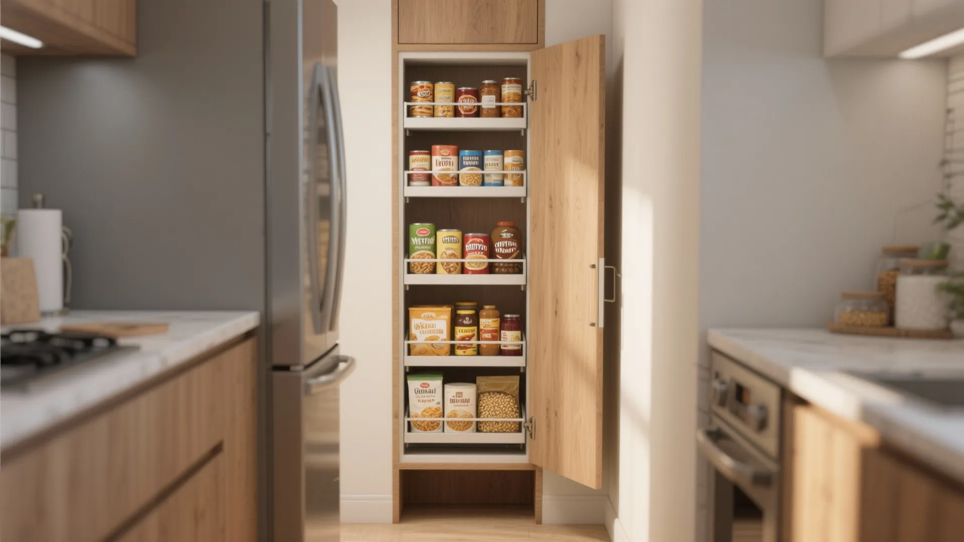 Pull-out pantry wonders