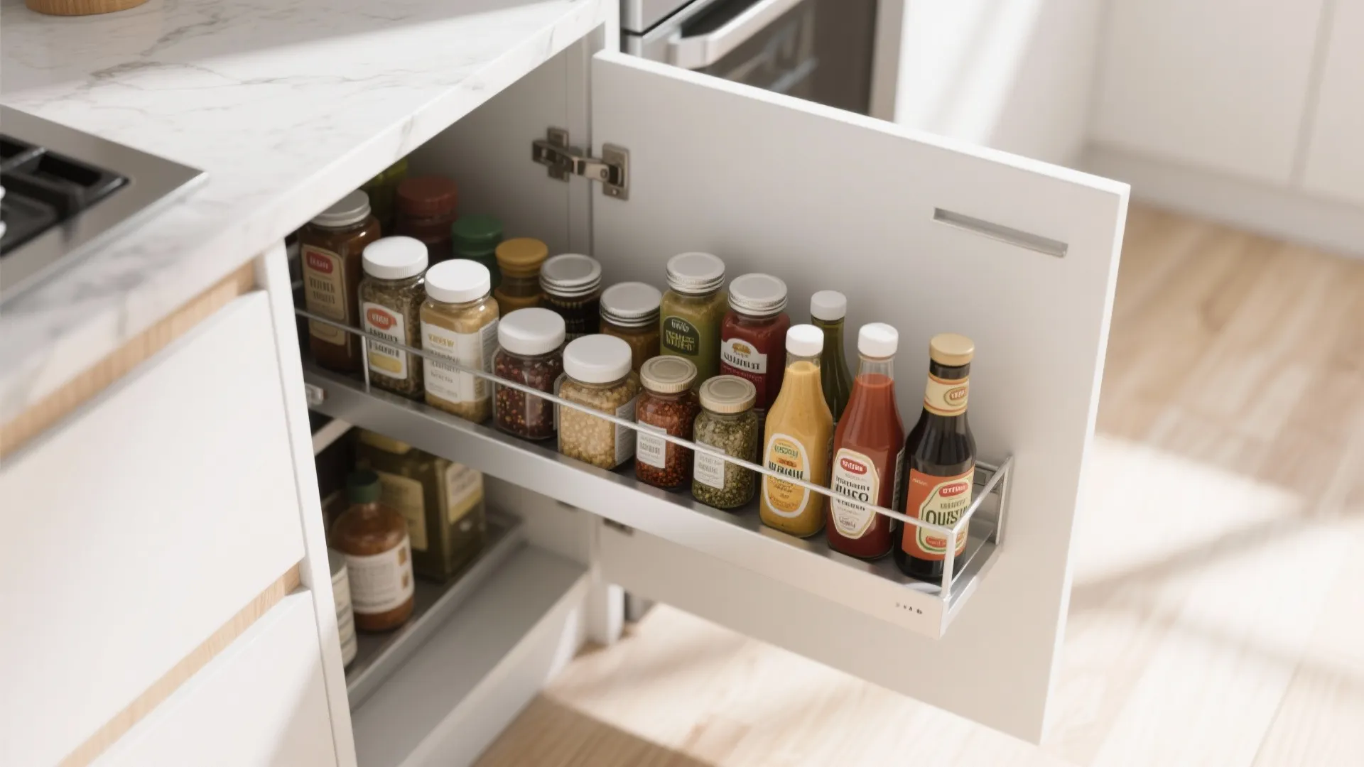 Pull-Out Pantry Shelves