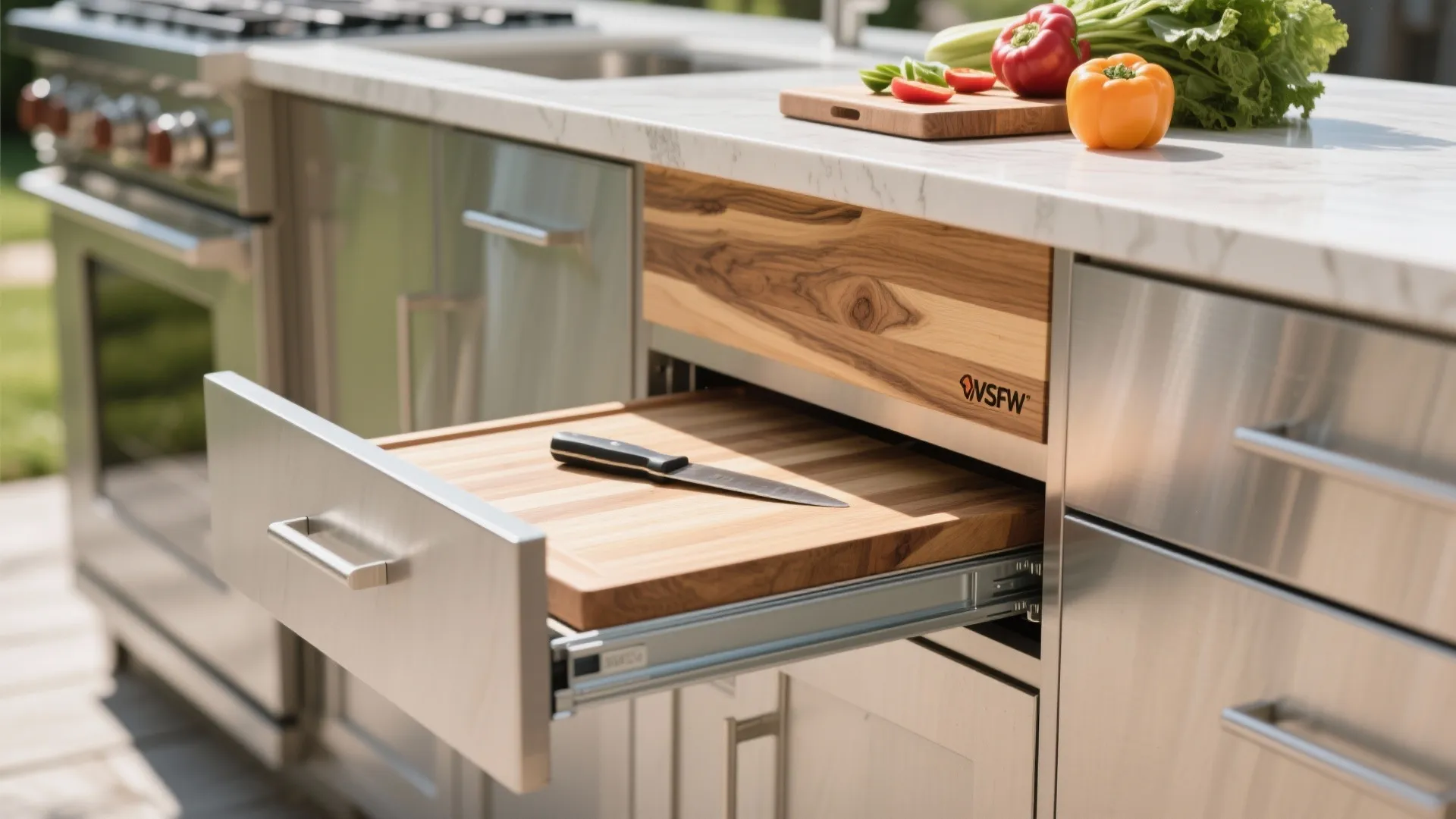 8. Pull-Out Prep Boards