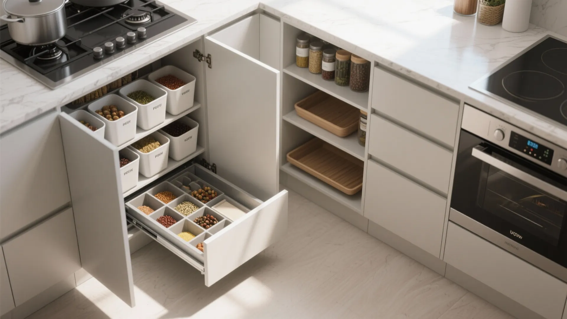 3. Pull-out solutions for hidden efficiency