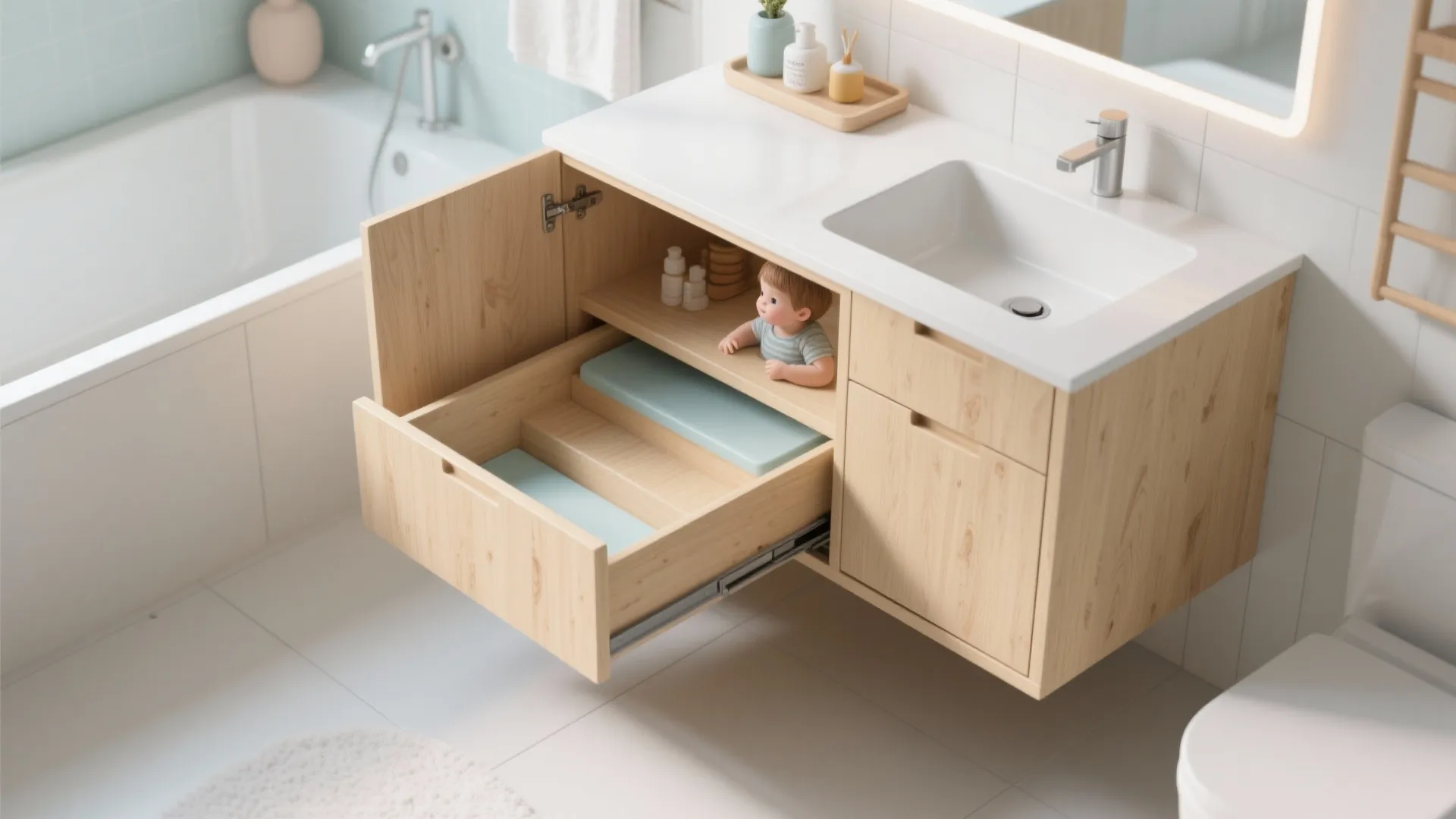 9. Built-In Step Platforms