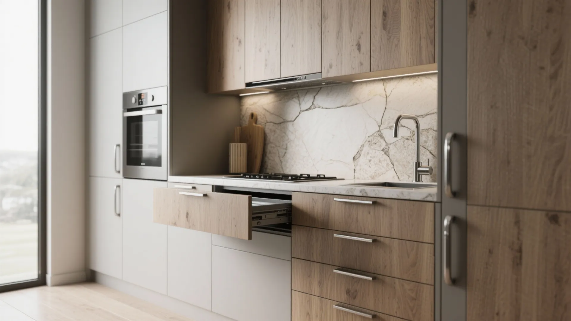 8. Pull-Out Worktops