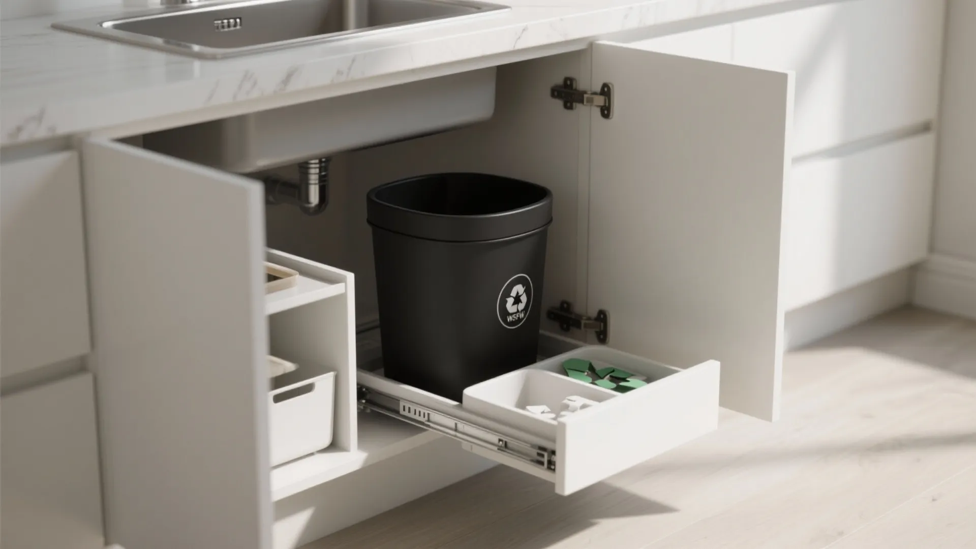 4. Hide it in cabinetry for a clean aesthetic