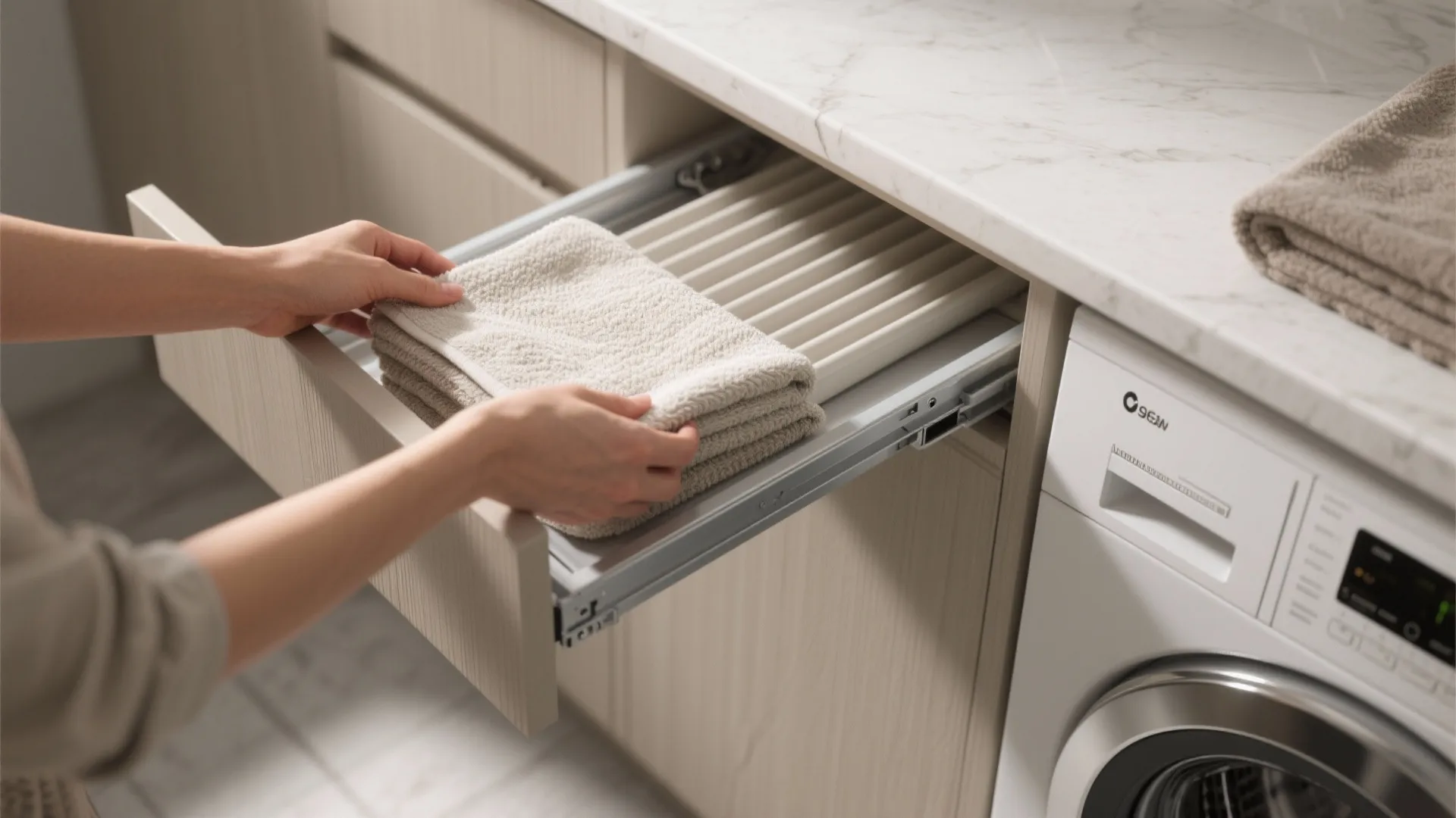 2. Pull-Out Folding Station