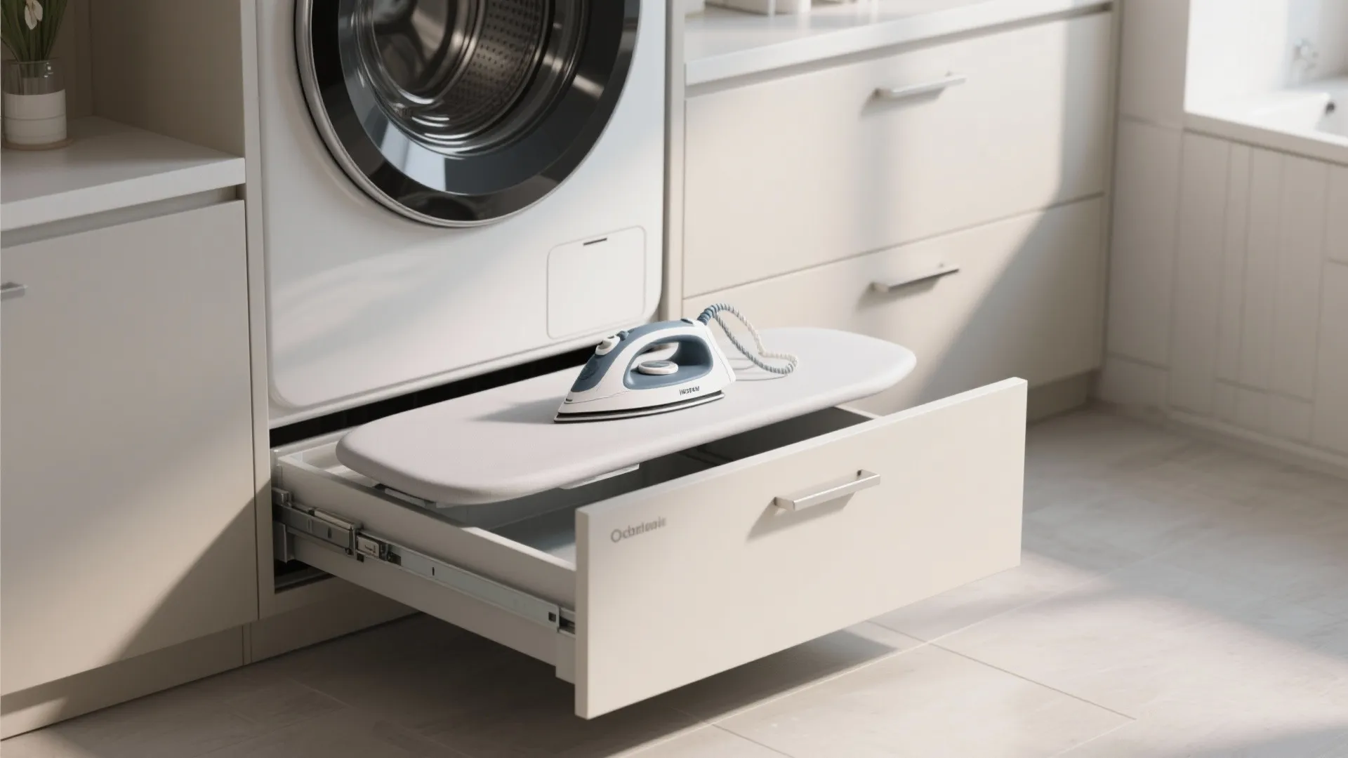 6. Pull-Out Ironing Station