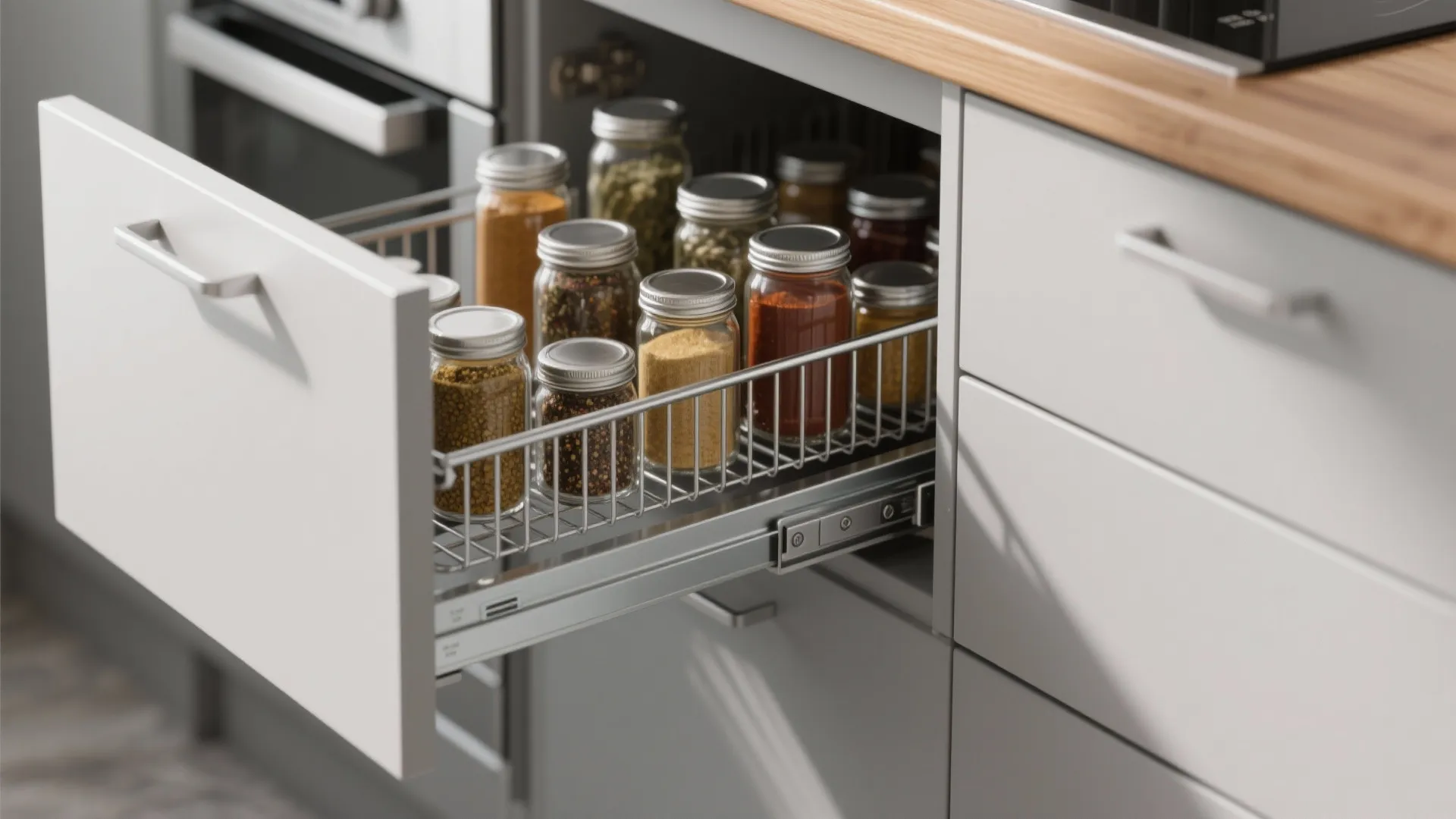 Minimalist Kitchen Storage for Compact Homes