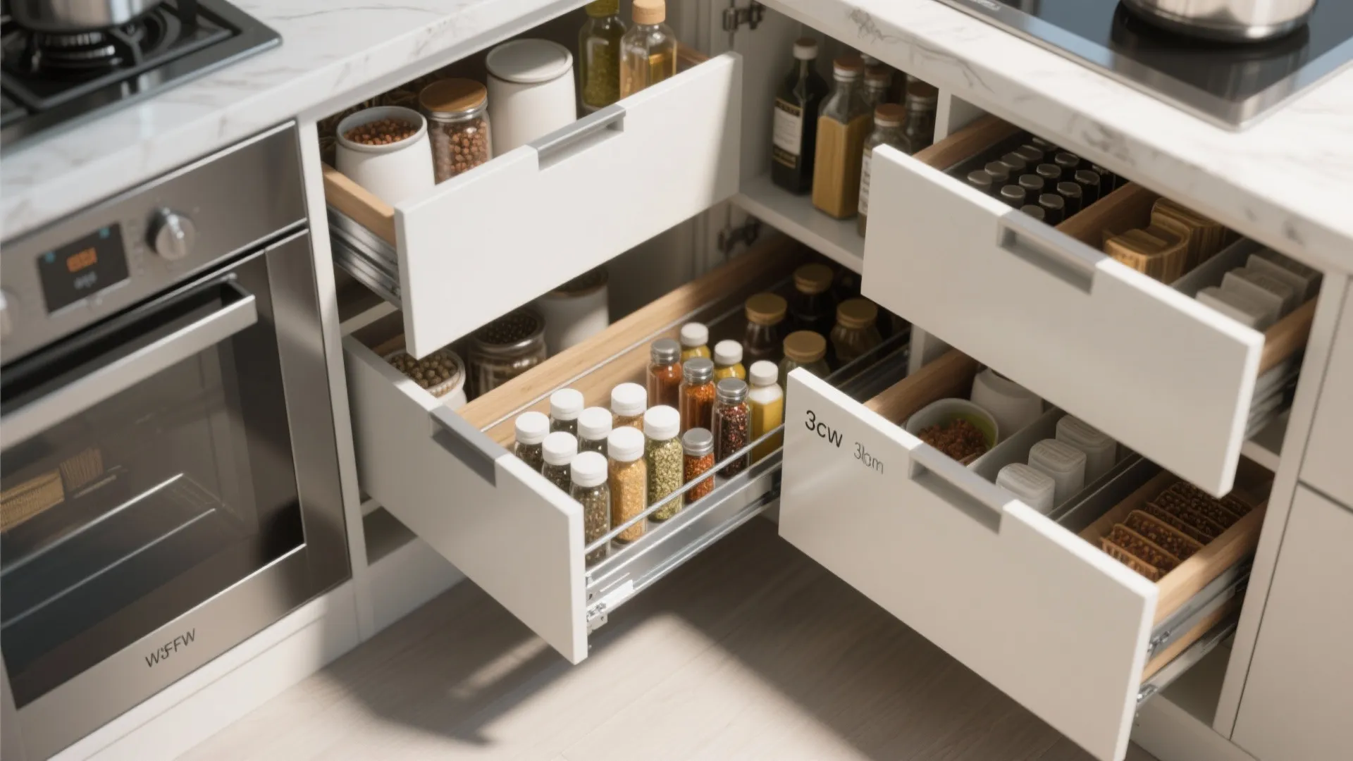 3. Pull-out and Modular Units for Flexibility