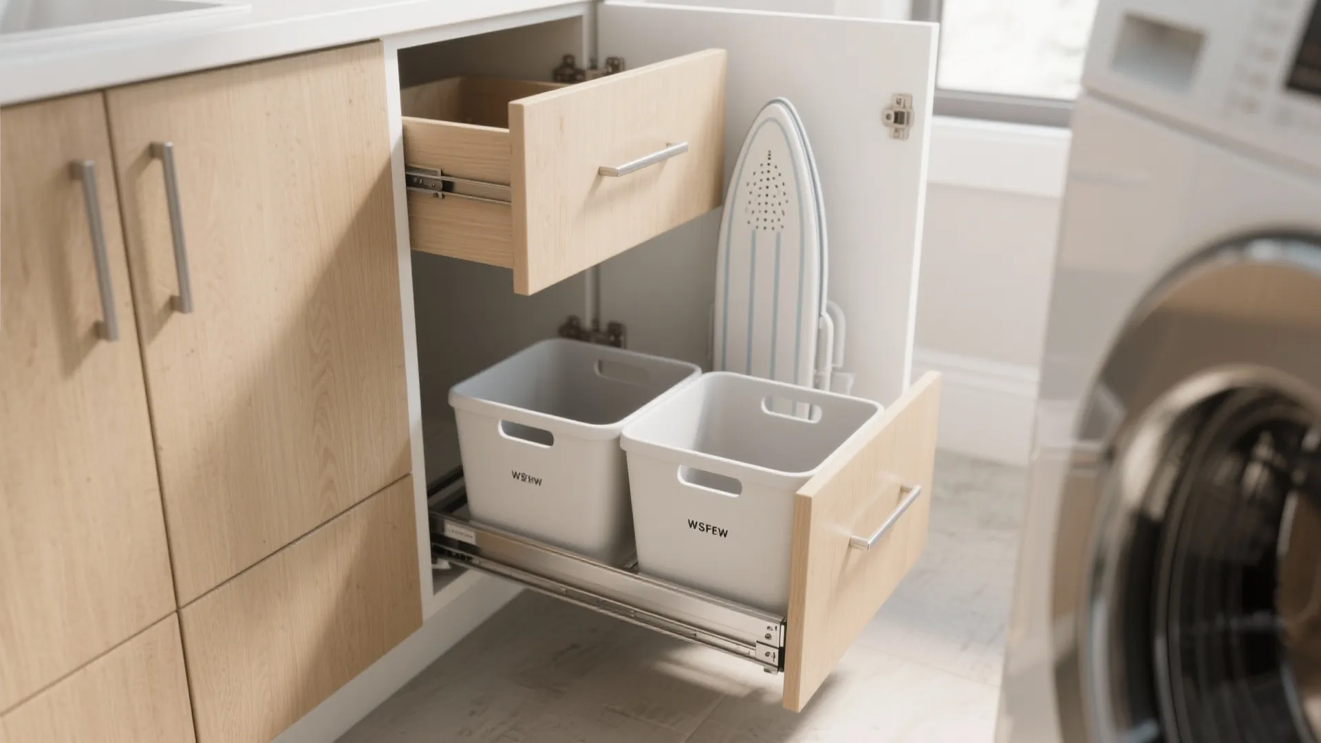 3. Pull-out and hidden organizers