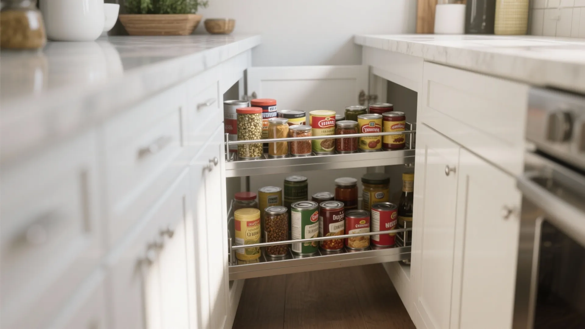 7. Pull‑out Pantry Units