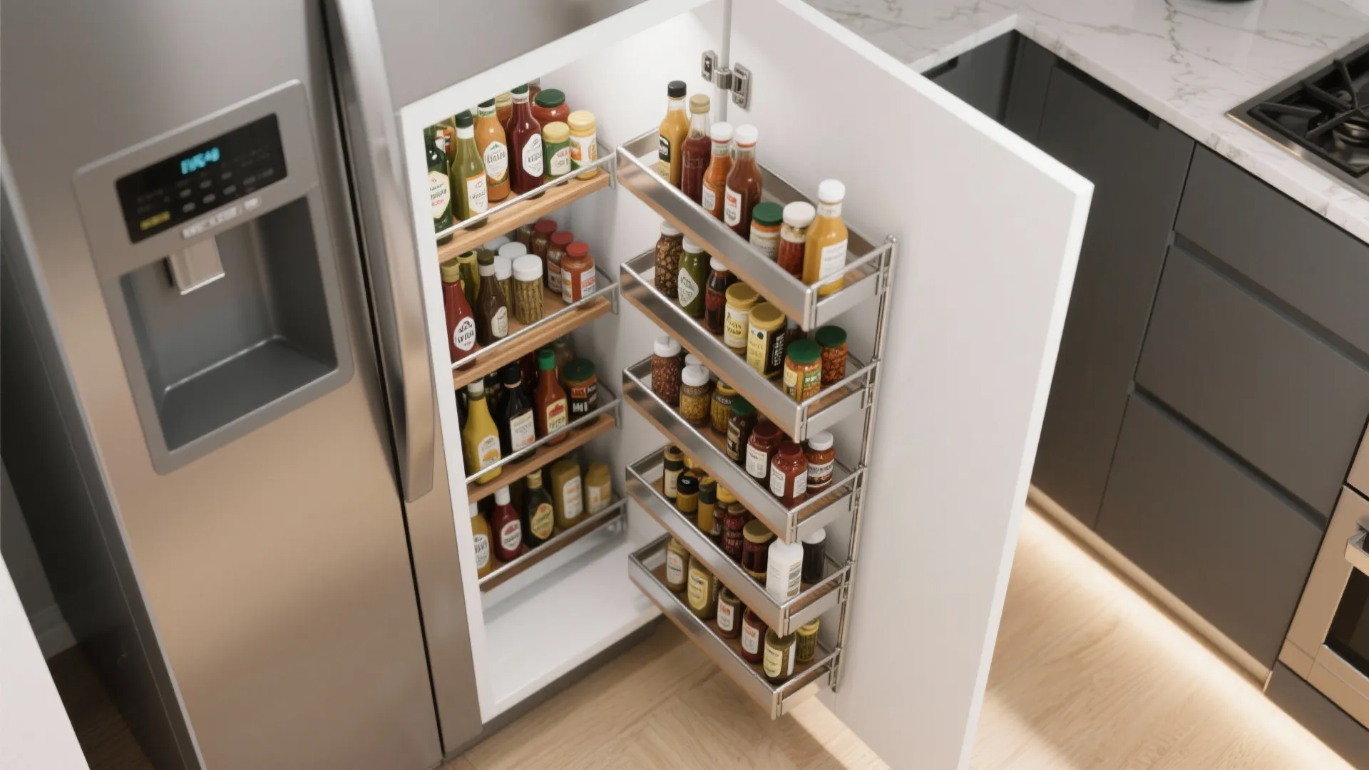 3. Pull-out Pantry