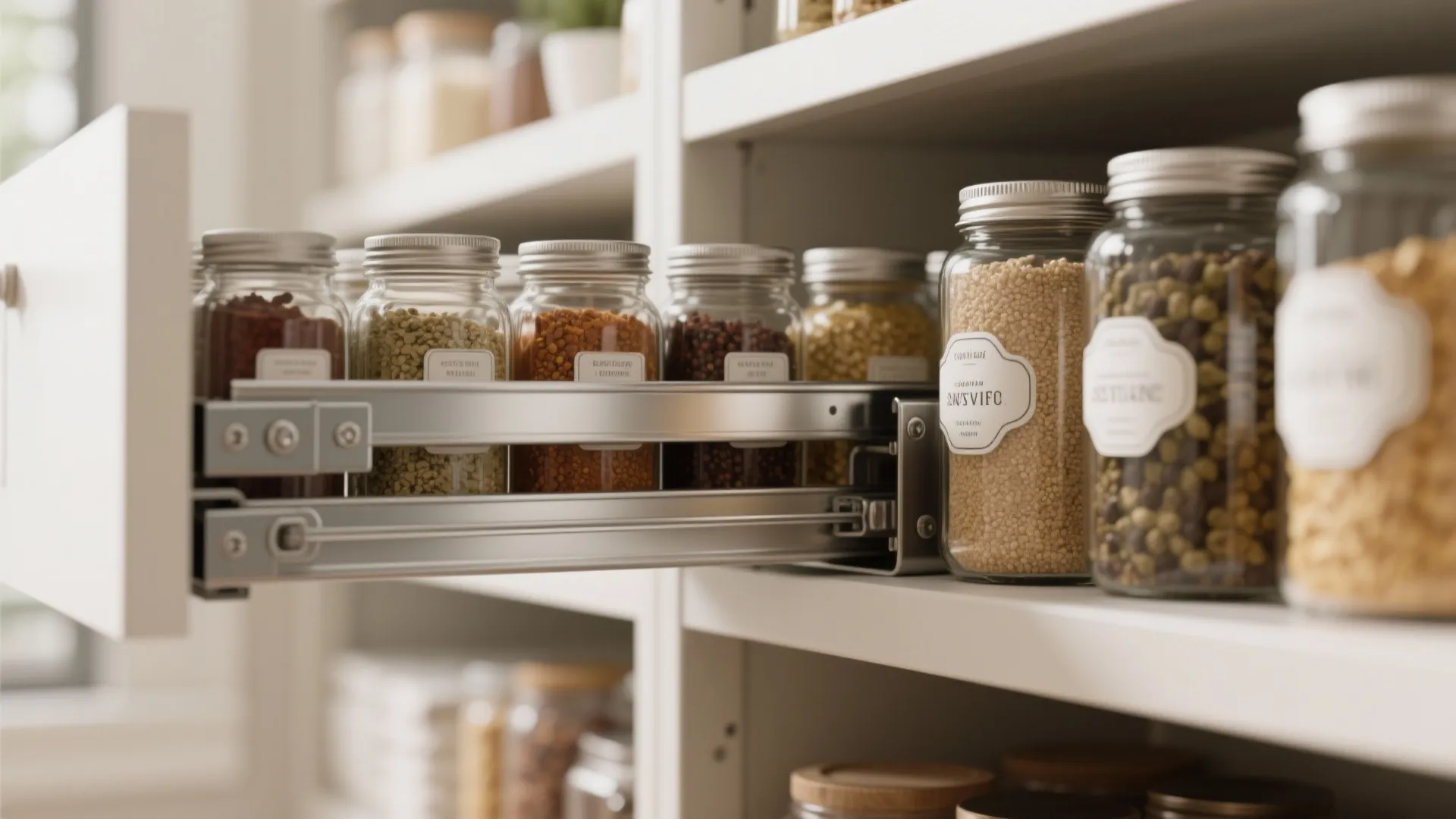 Smart Vertical Storage and Slim Appliances