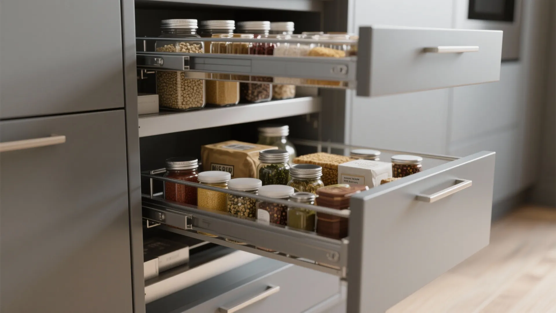 Compact Appliances and Vertical Storage