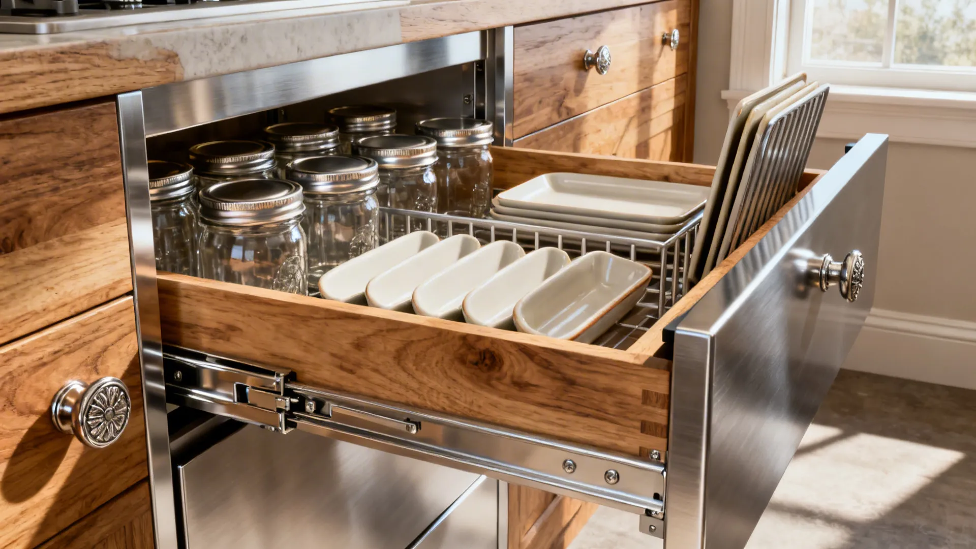 Zone-Based Storage with Pull-Outs