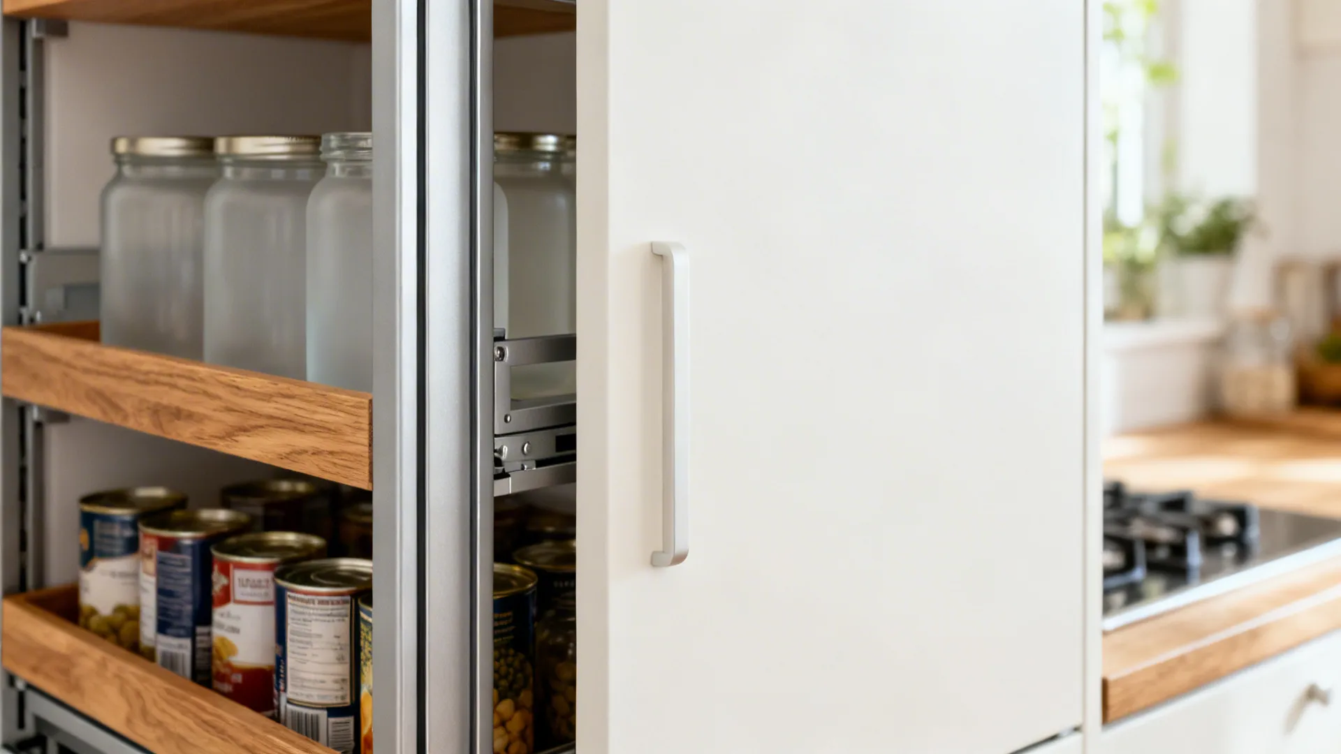 Minimalist Kitchen Storage That Breathes