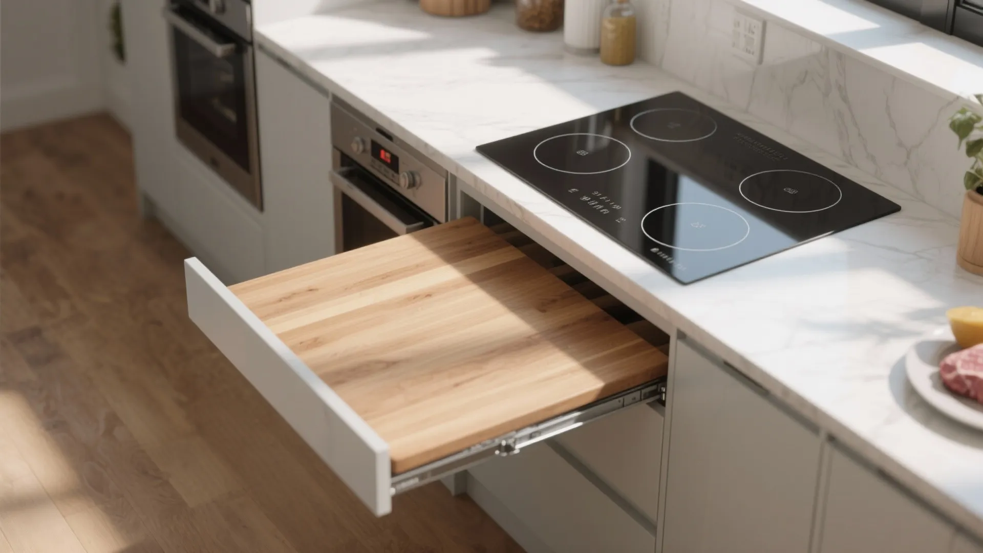 4. Pull-Out Prep Board