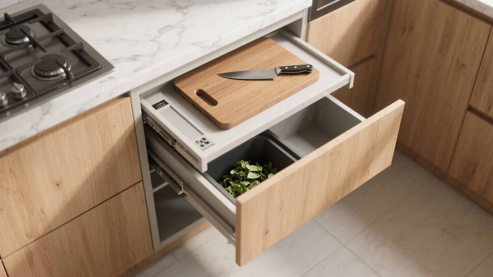 2. Compact modular prep station