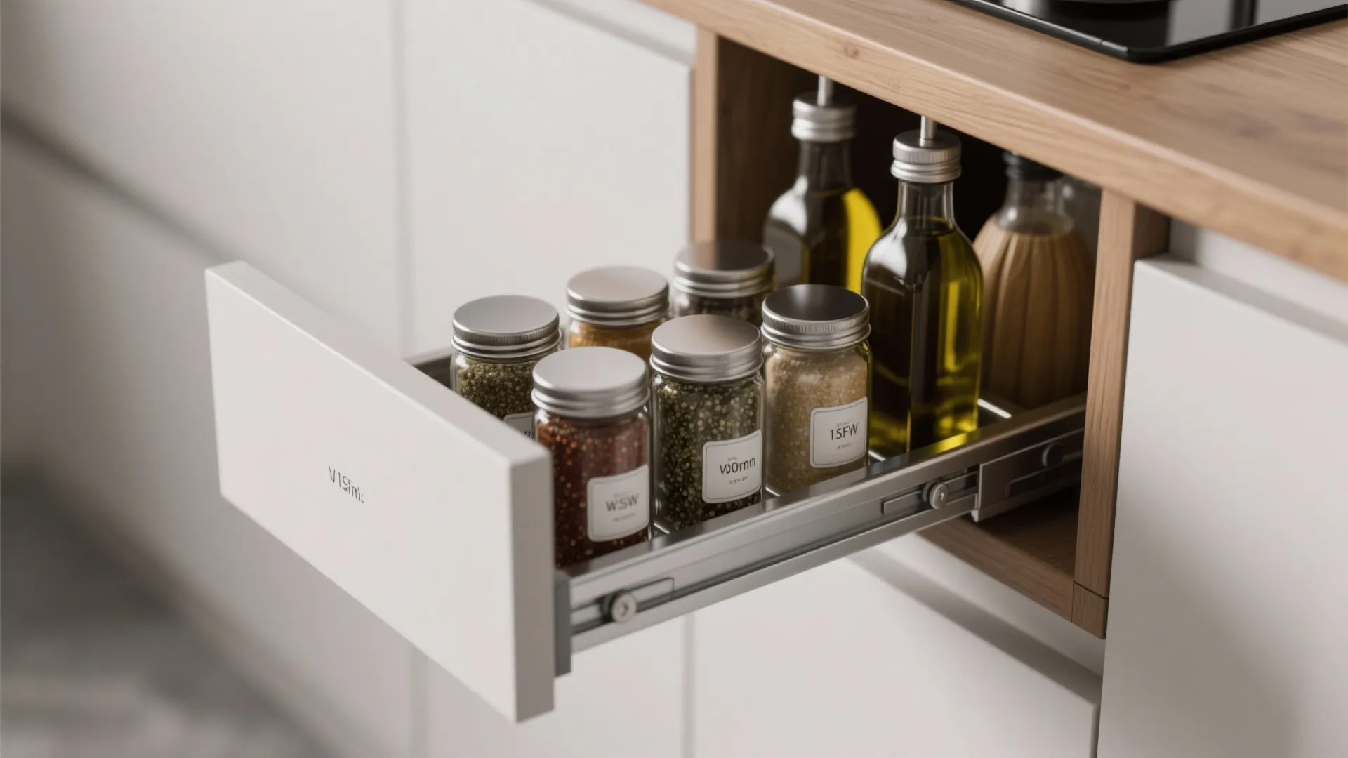 Minimalist kitchen storage that works (without looking bare)