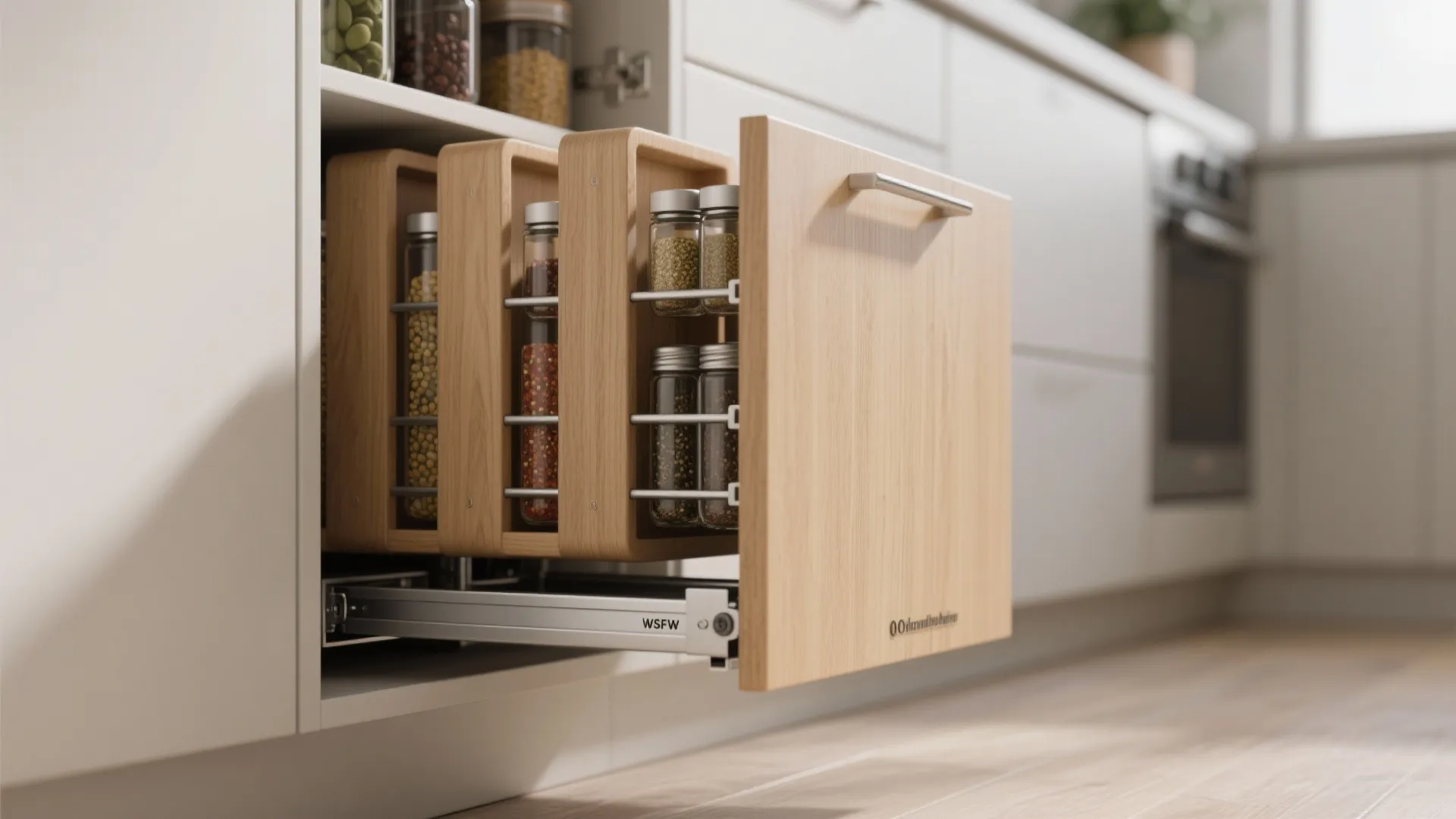 3. Make Every Inch Count with Pullouts and Vertical Solutions