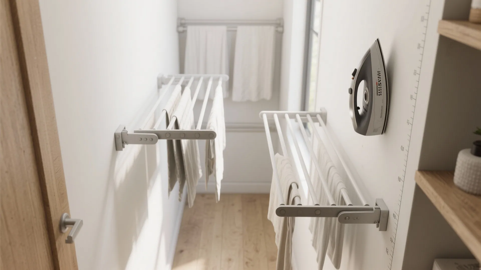 3. Pull-out drying and ironing systems