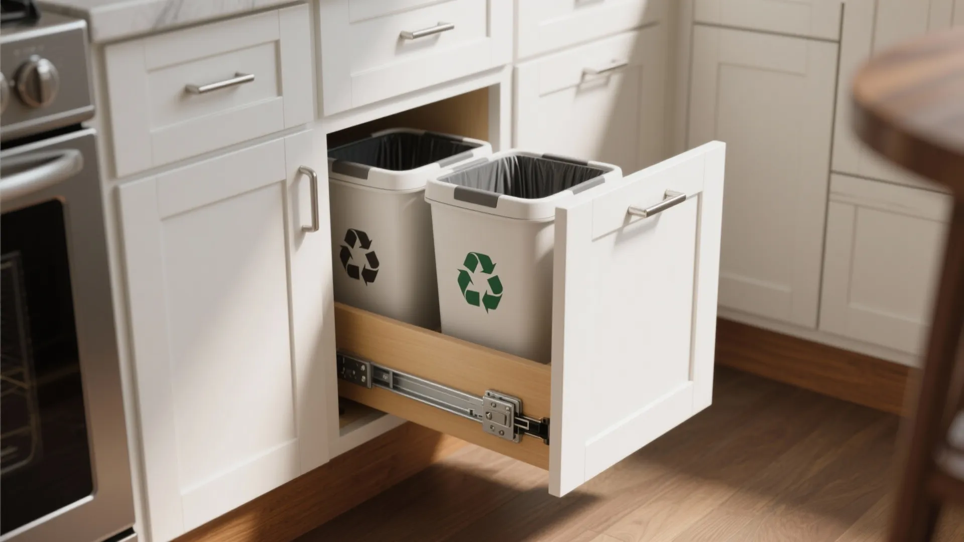 10 Smart Kitchen Trash Can Ideas