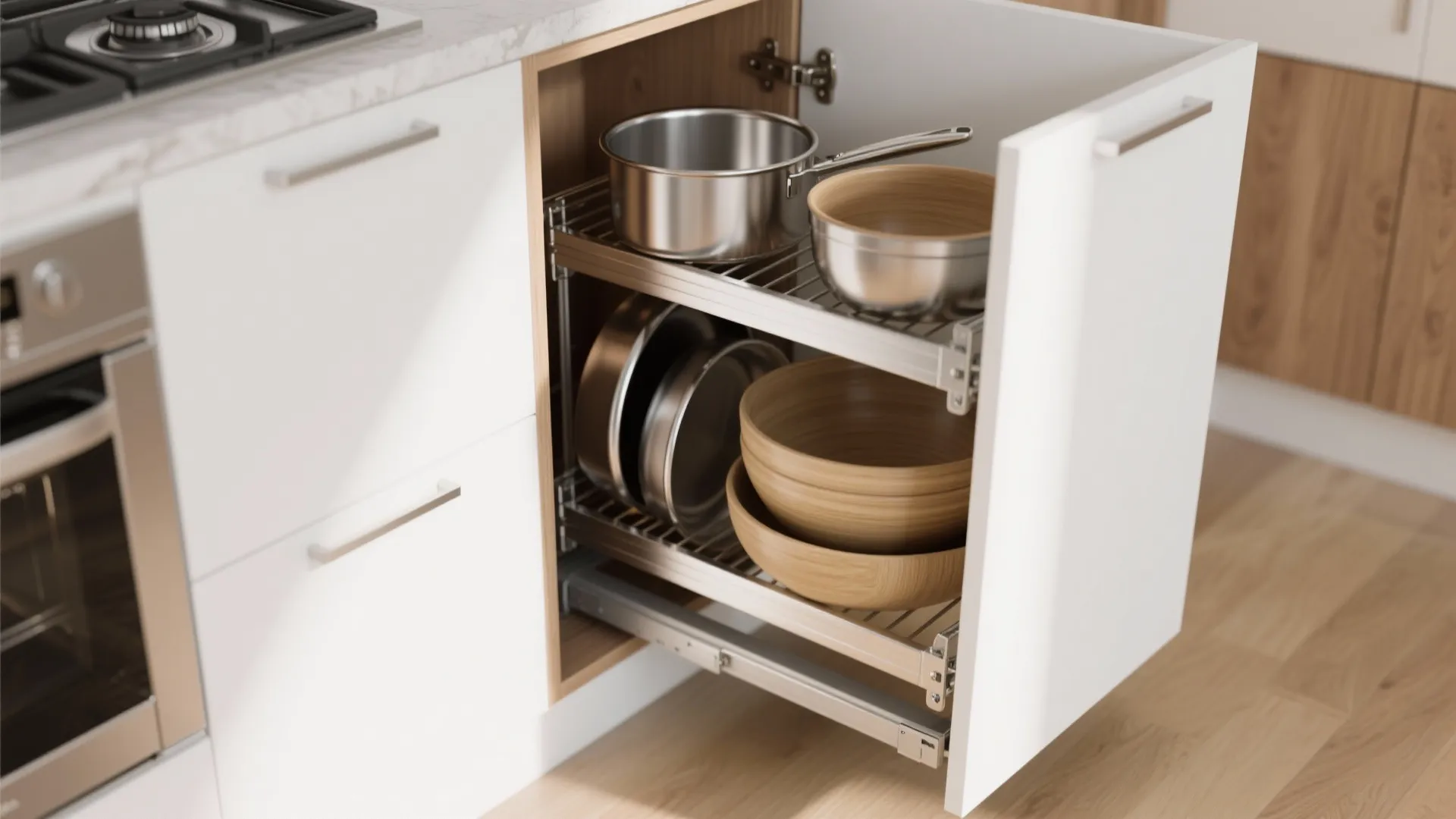 2. Pull-out blind corner units