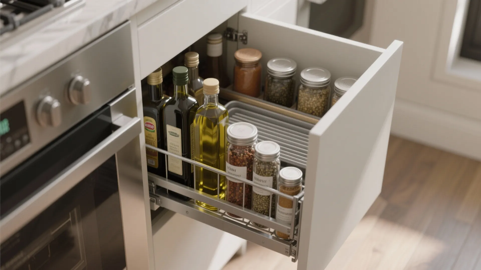 Pull-Outs, Vertical Storage, and Narrow Solutions