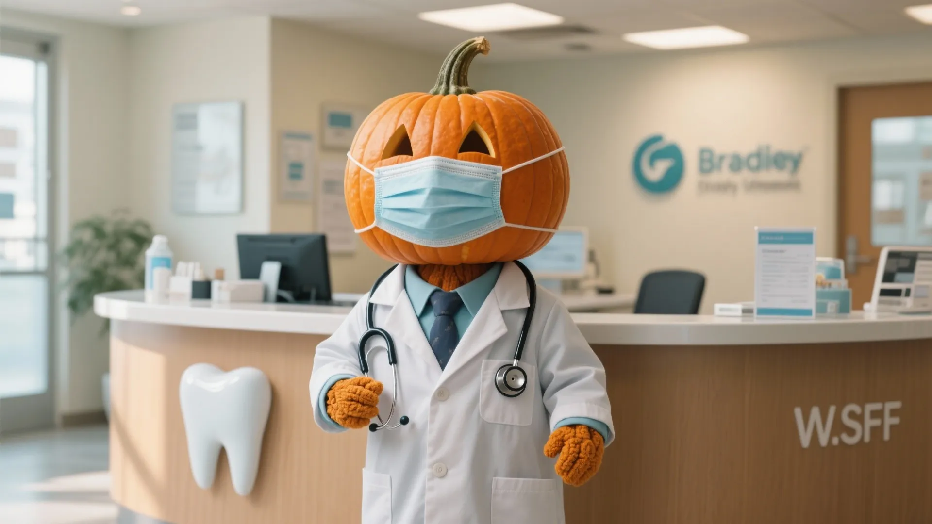 8. Pumpkin Dentist