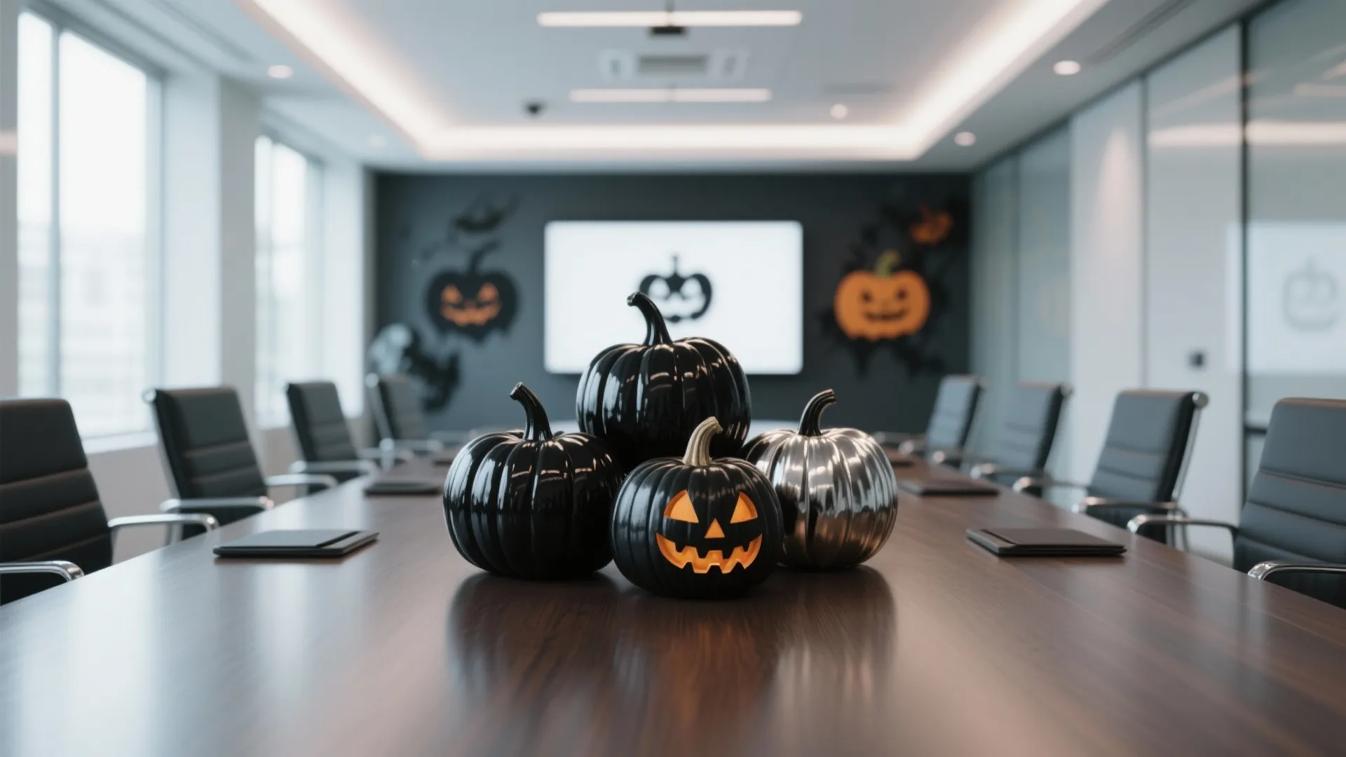 5. Pumpkin Meeting Table