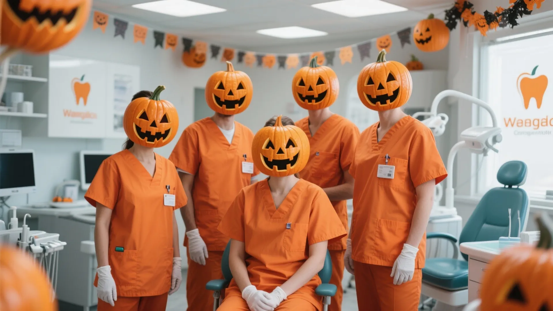 7. Pumpkin Mouth Team