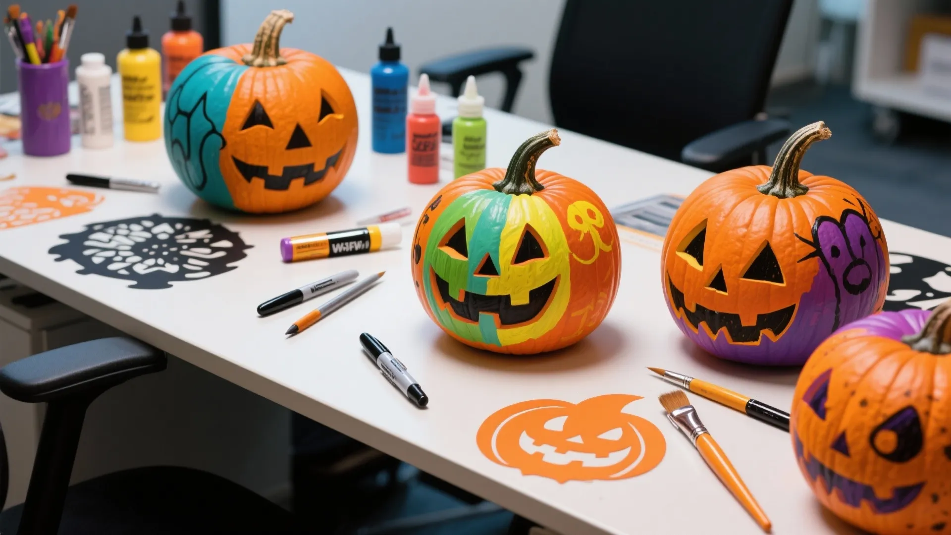 5. Pumpkin Painting Activity