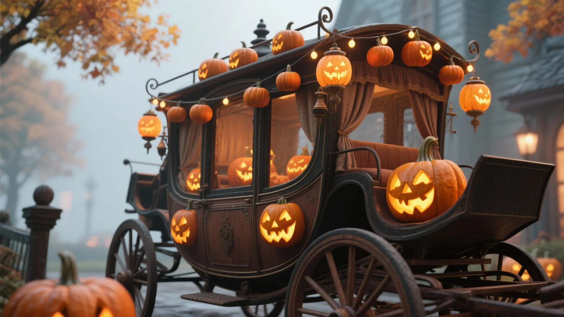 4. Pumpkin Parade Carriage