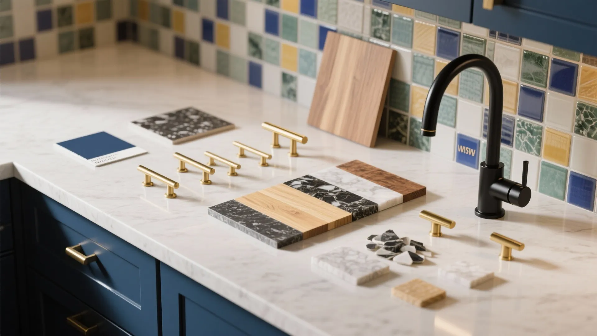 3. Punchy Hardware and Accents