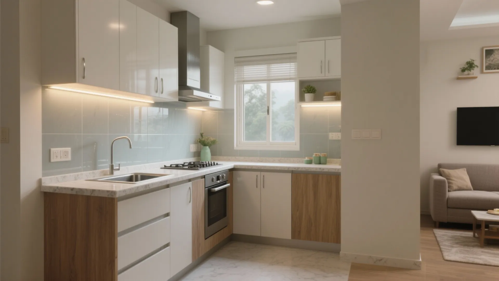 5 Smart Kitchen Ideas for a 2 BHK Flat in Pune: Field-tested, renter-friendly ways I use to make compact Pune kitchens brighter, bigger, and easier to live with—without blowing the budget.