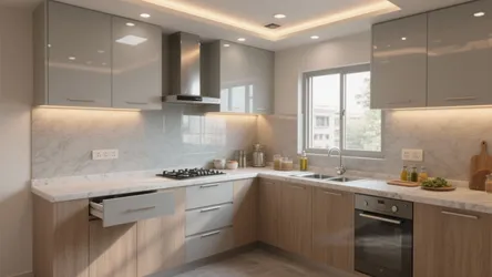 2 BHK Apartment in Pune: 5 Smart Kitchen Design Ideas