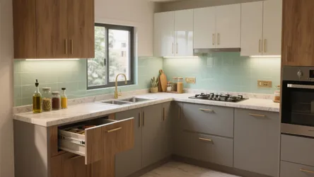 3 BHK House in Pune: 5 Smart Kitchen Design Ideas