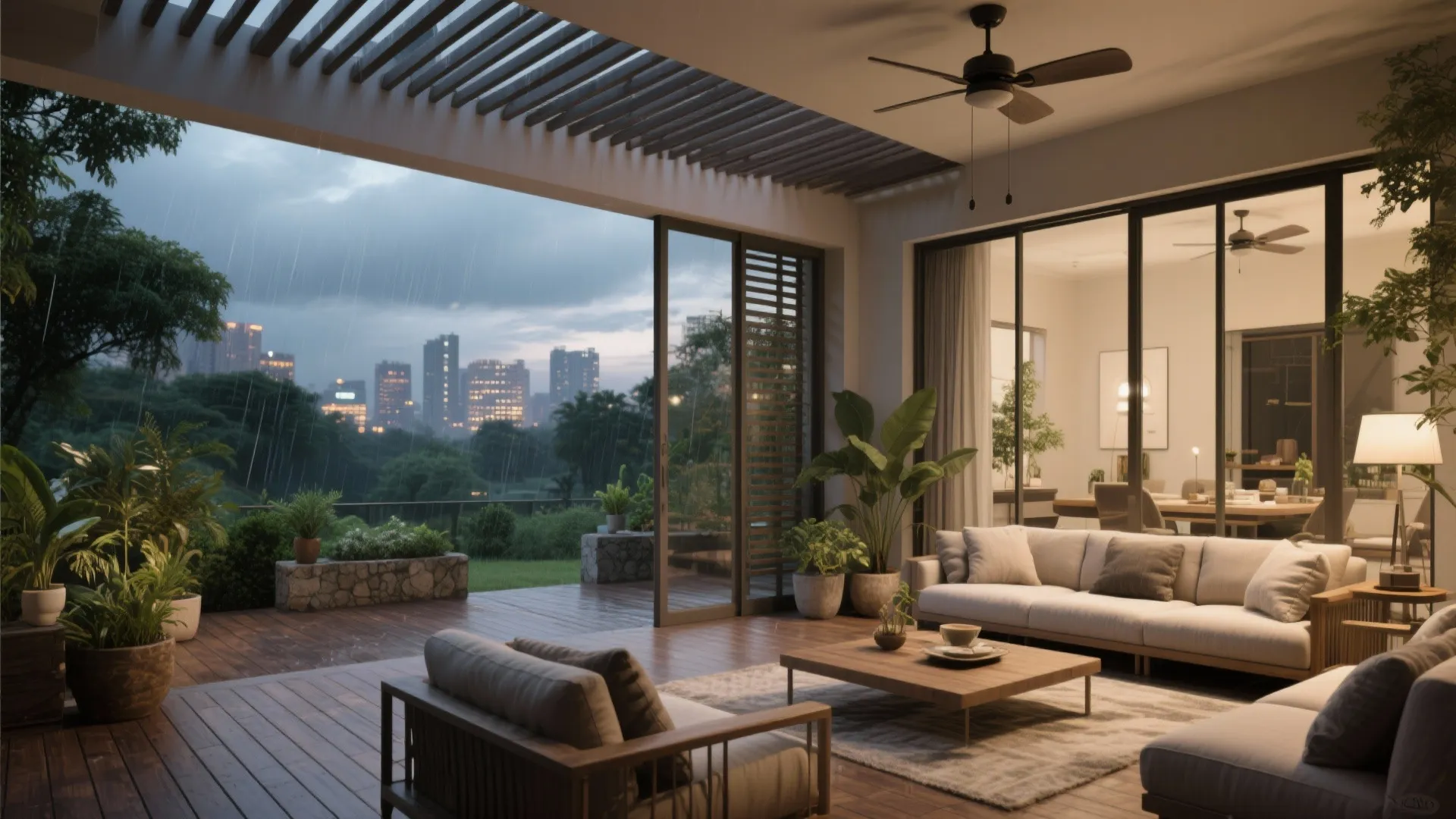 Seamless Indoor–Outdoor Living for the Monsoon City