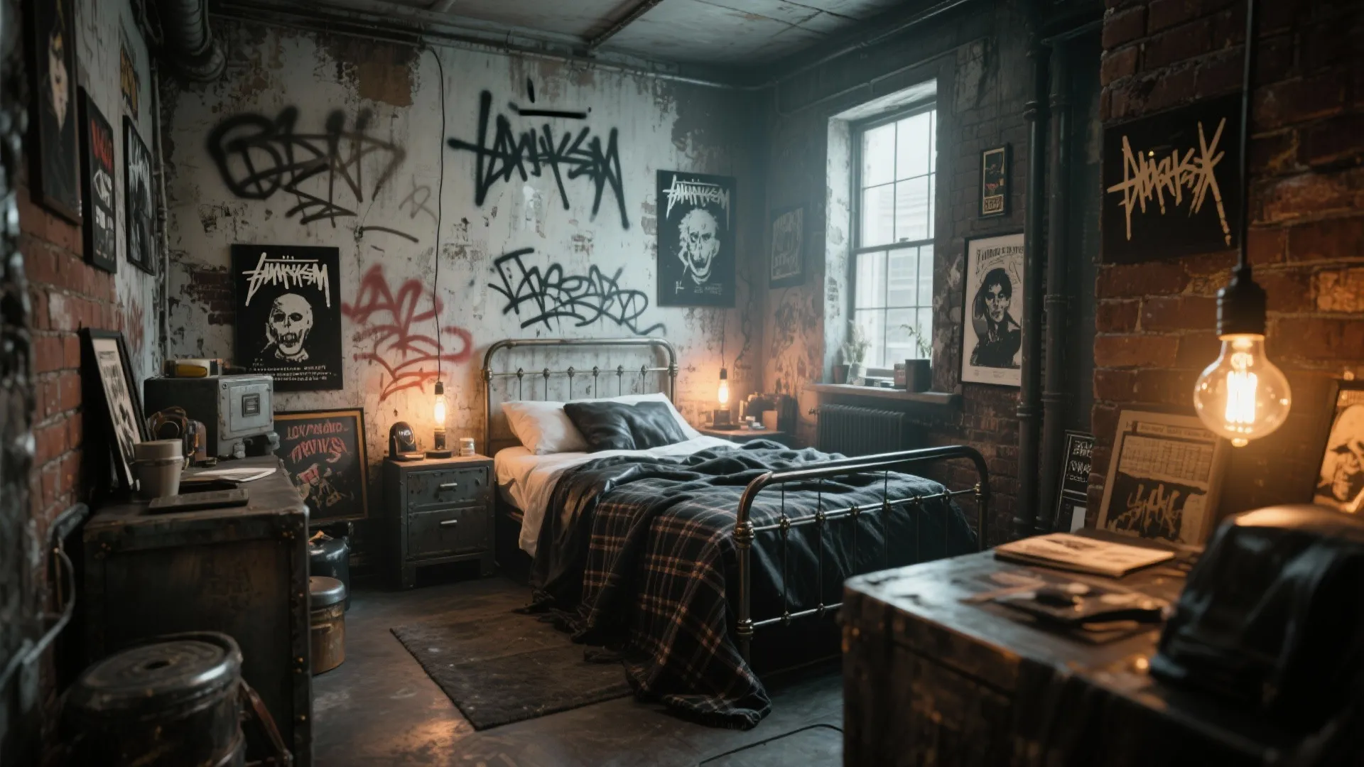 Punk Rock Room Decor Ideas: Transform Your Space with Edgy Style