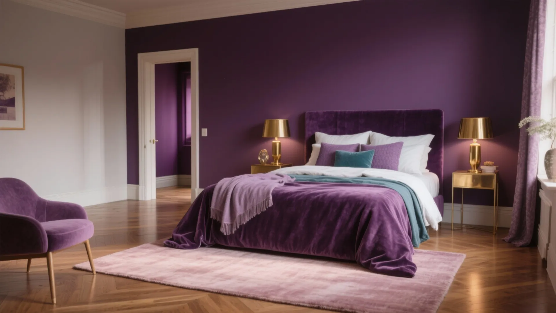 5 Bedroom Purple Decorating Ideas: Practical and playful purple bedroom ideas from a senior designer
