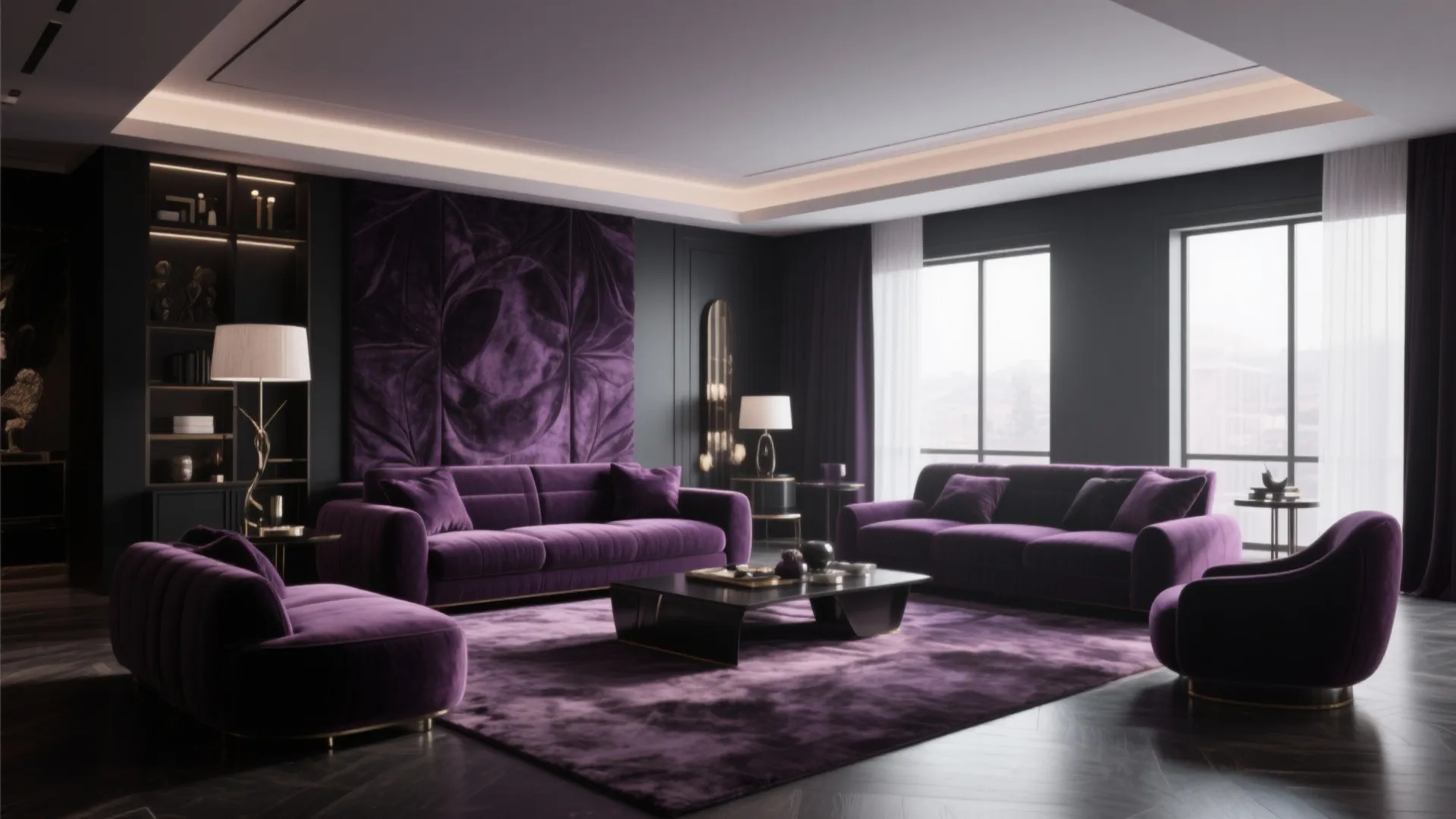 10 Purple and Black Living Room Ideas: Stylish Decorating Tips from My 10+ Years as an Interior Designer