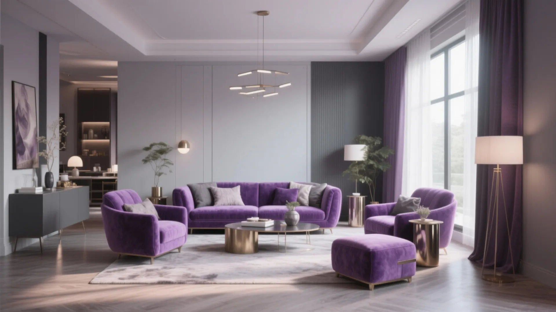 10 Purple and Grey Living Room Ideas: Stylish and Modern Purple & Grey Living Room Inspirations from My Design Experience