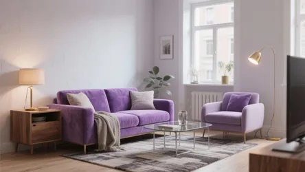 5 Purple Living Room Ideas That Actually Work