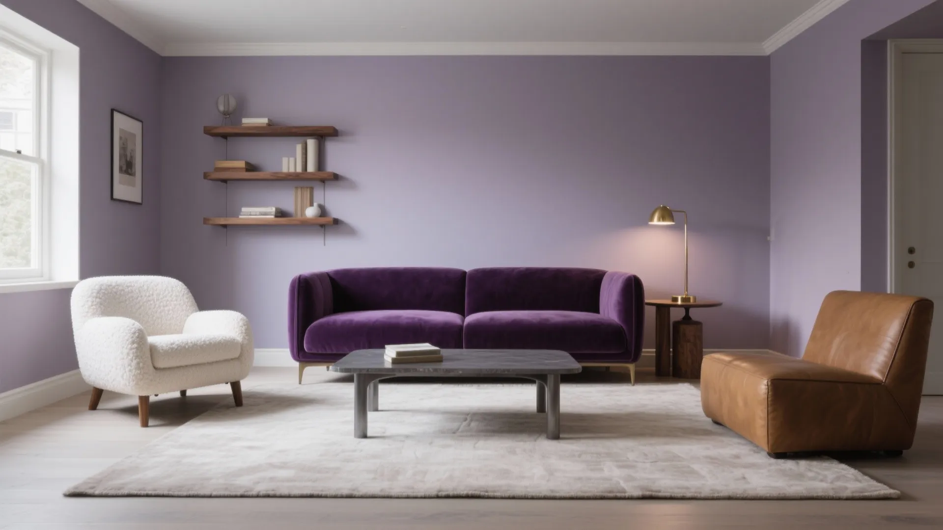 Purple Colour Combination for Living Room: Inspiring Ideas for Chic Spaces: 1 Minute to Find Your Perfect Purple Living Room Palette