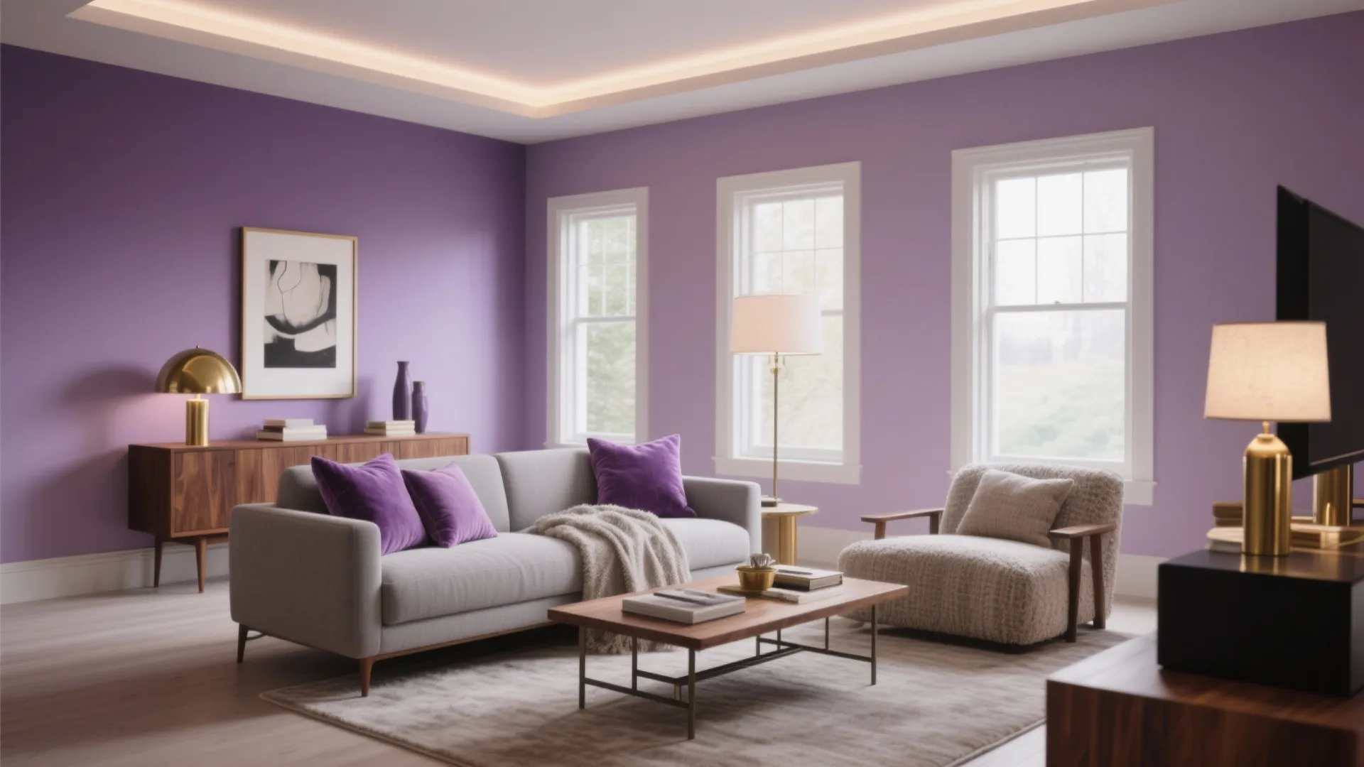 Purple Walls in Living Room: Style, Tips & Transformations: Fast-Track Guide to Vibrant, Sophisticated Living Spaces
