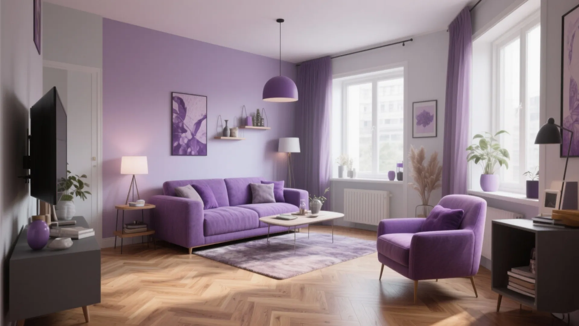 5 Purple Living Room Ideas You’ll Love: Creative ways to style a purple living room that feels modern, cozy, and inviting