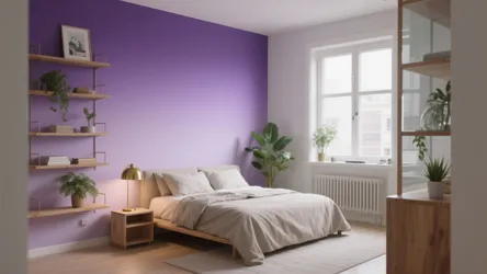 5 Room Colour Combination Ideas with Purple