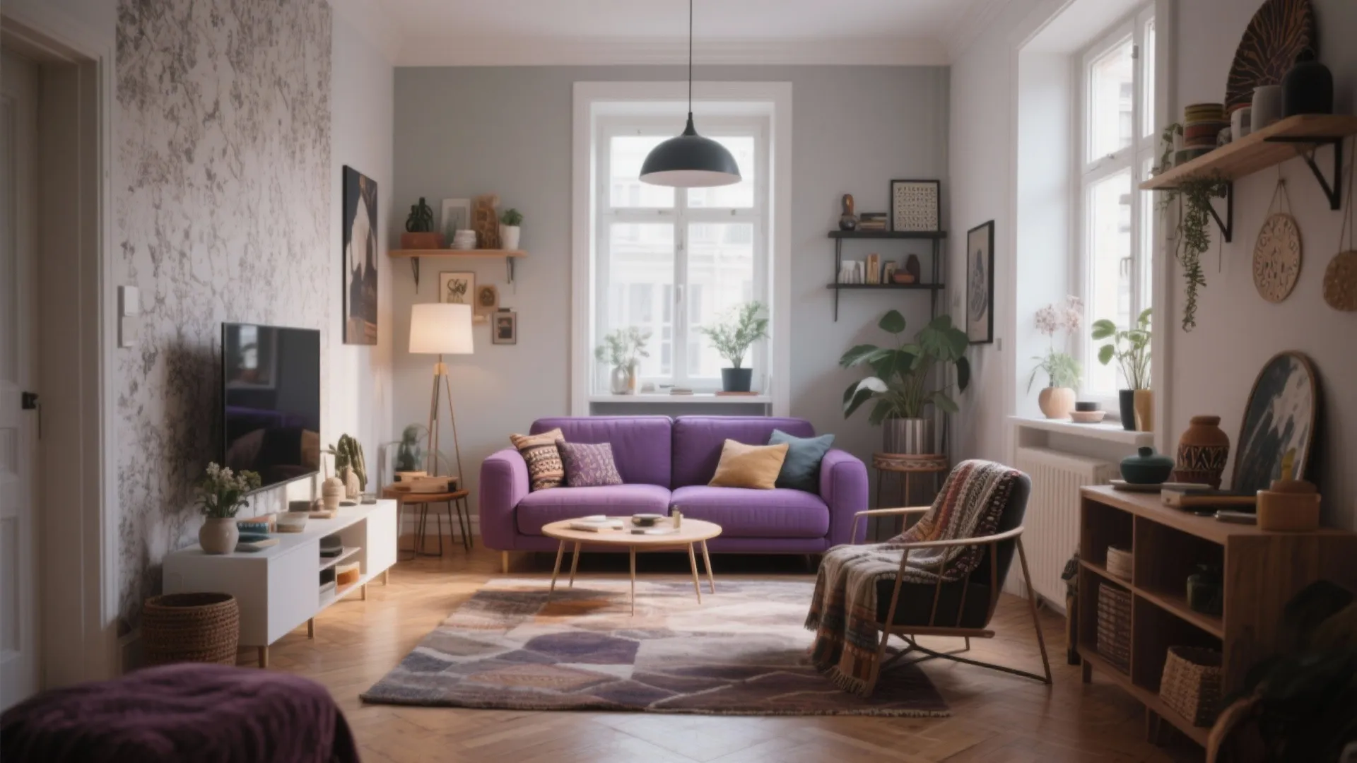 10 Purple Sofa Living Room Ideas: Stylish and Practical Ways to Design With a Purple Sofa