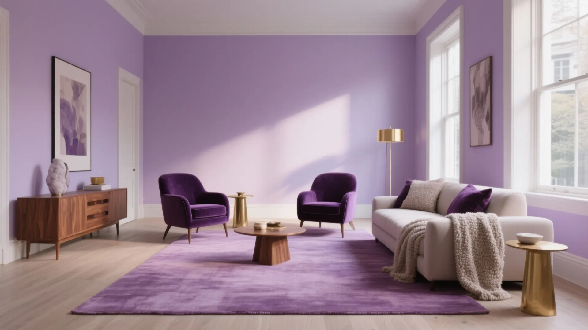Purple Color for Room: Transform Your Space with Style: 1 Minute to Purple Room Ideas—Fast-Track Guide to Stylish Makeovers