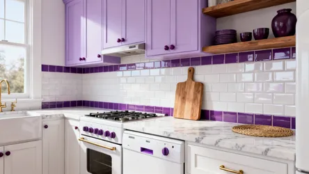 5 Purple and White Kitchen Decor Ideas That Really Work