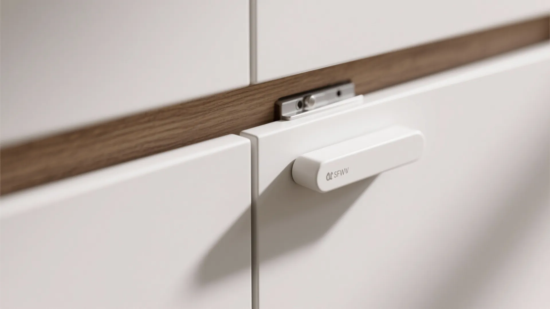 Minimalist pantry walls with concealed storage