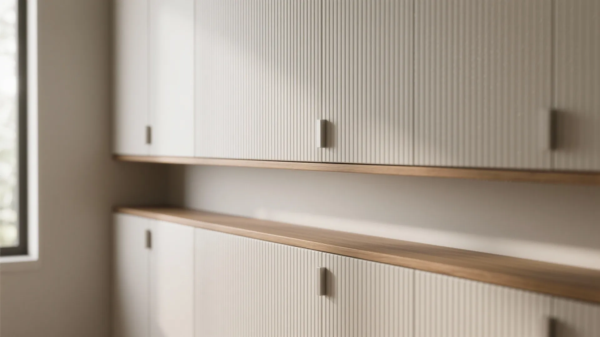 Minimalist Storage Walls for the Living–Dining Combo
